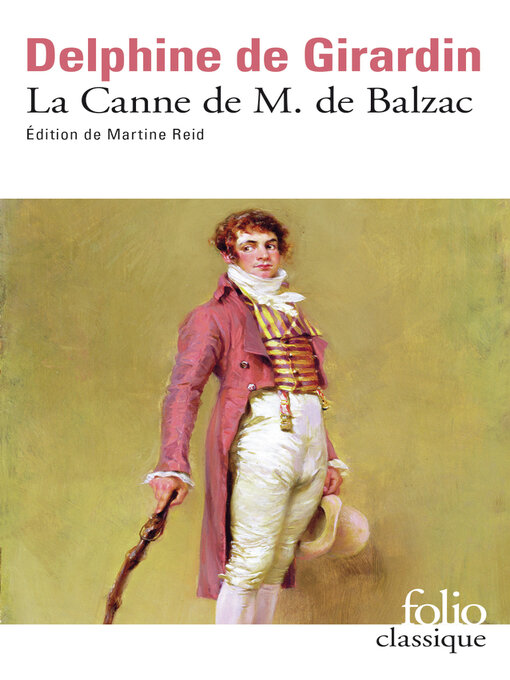 Title details for La Canne de M. de Balzac by Delphine de Girardin - Available